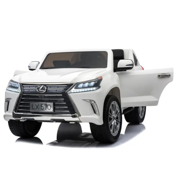 Электромобиль Lexus 570 Dake LX570/2 Белый 3+ | 35 кг | 8 км/ч photo 2