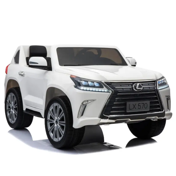 Электромобиль Lexus 570 Dake LX570/2 Белый 3+ | 35 кг | 8 км/ч photo 3