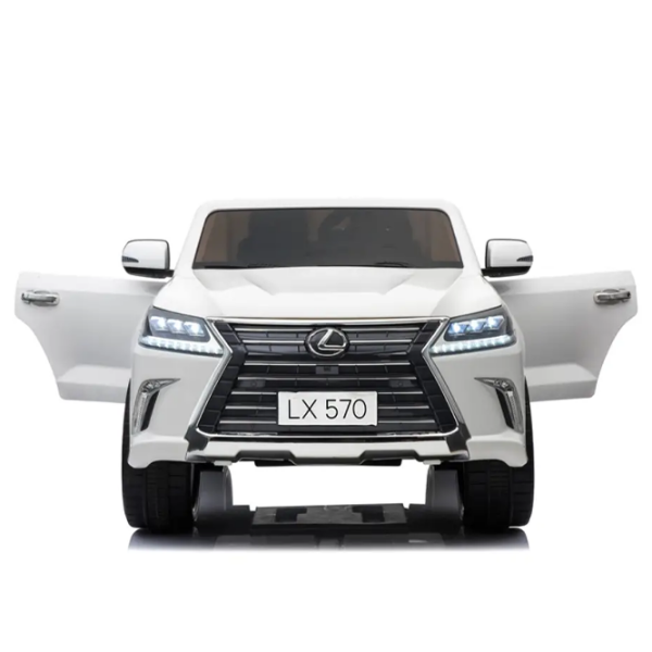 Электромобиль Lexus 570 Dake LX570/2 Белый 3+ | 35 кг | 8 км/ч photo 4