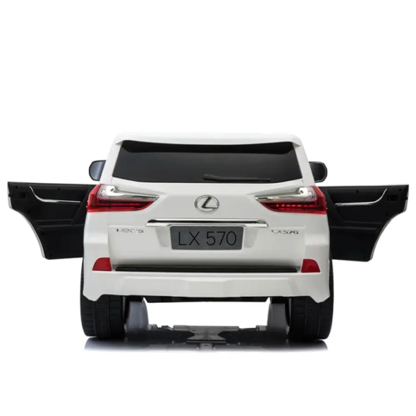Электромобиль Lexus 570 Dake LX570/2 Белый 3+ | 35 кг | 8 км/ч photo 10