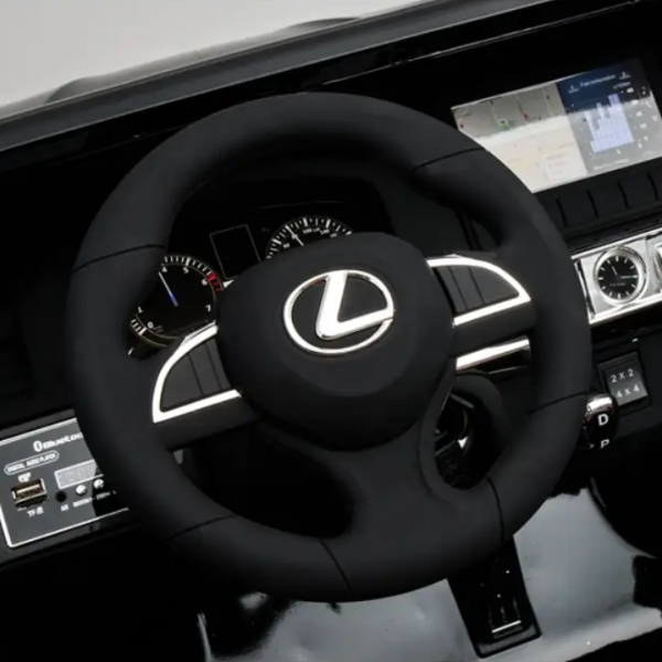 Электромобиль Lexus 570 Dake LX570/2 Белый 3+ | 35 кг | 8 км/ч photo 13