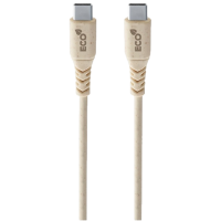 Cablu pentru telefon Cellularline Become USB Type-C / USB Type-C Beige 