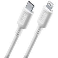Кабель для телефона Cellularline Become MFI USB Type-C / Lightning Белый 