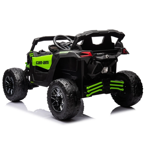 Электромобиль Can-Am Maverick Dake CA003/1 Зеленый 3+ | 30 кг | 8 км/ч photo 4