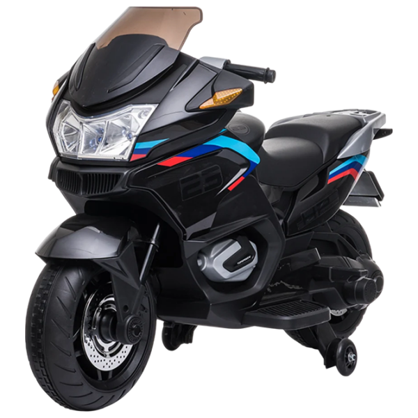 Детский мотоцикл Little Star MX609/2 Черный 3+ | 30 кг | 5 км/ч photo 1