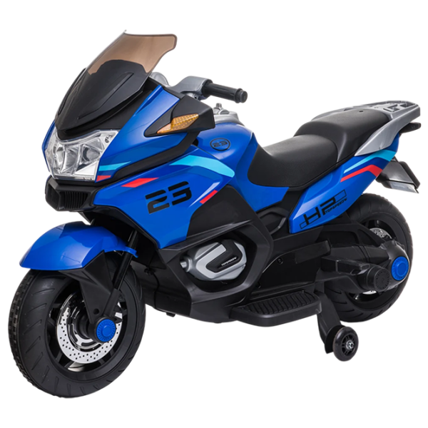 Детский мотоцикл Little Star MX609/4 Синий 3+ | 30 кг | 5 км/ч photo 1