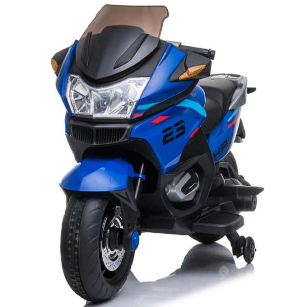 Детский мотоцикл Little Star MX609/4 Синий 3+ | 30 кг | 5 км/ч photo 2