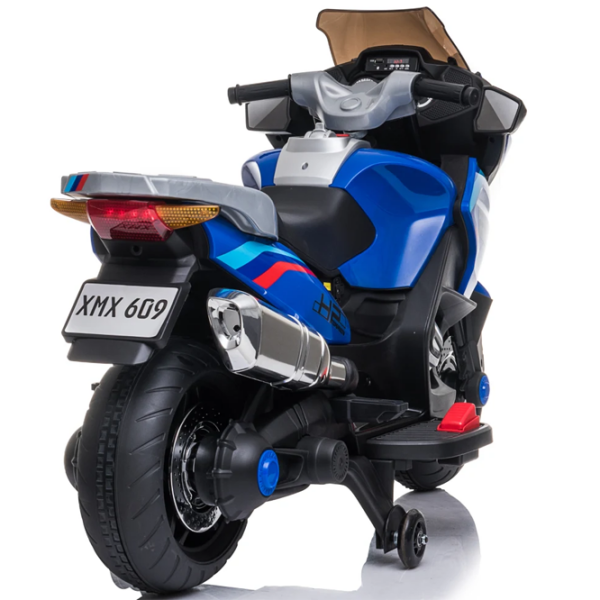 Детский мотоцикл Little Star MX609/4 Синий 3+ | 30 кг | 5 км/ч photo 6
