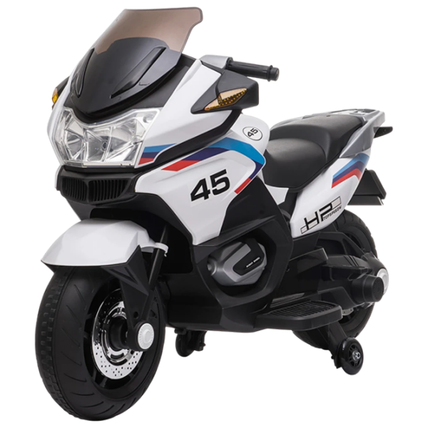 Детский мотоцикл Little Star MX609/5 Белый 3+ | 30 кг | 5 км/ч photo 1