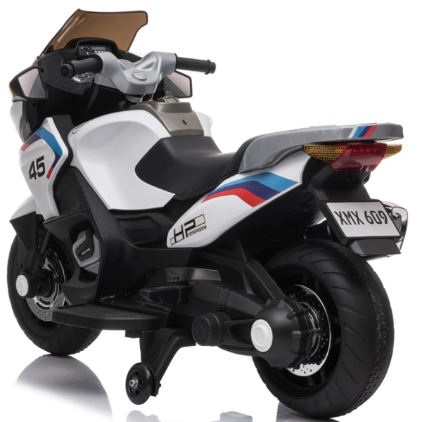 Детский мотоцикл Little Star MX609/5 Белый 3+ | 30 кг | 5 км/ч photo 4