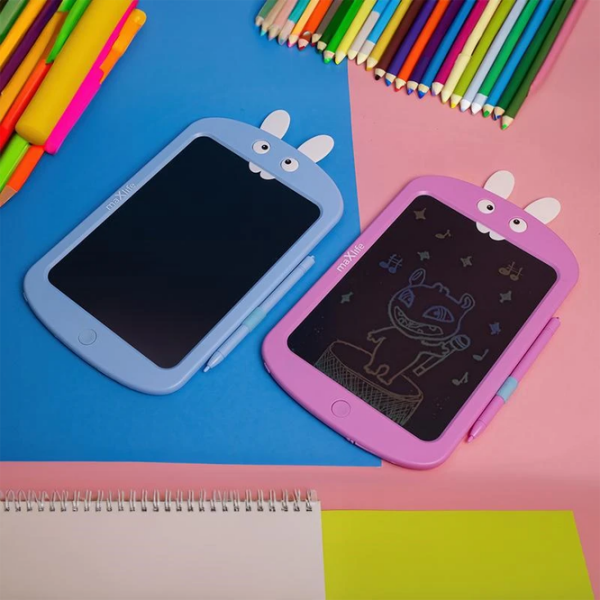 Графический планшет Maxlife Writing Board MXWB-02 Синий Для детей,  photo 4