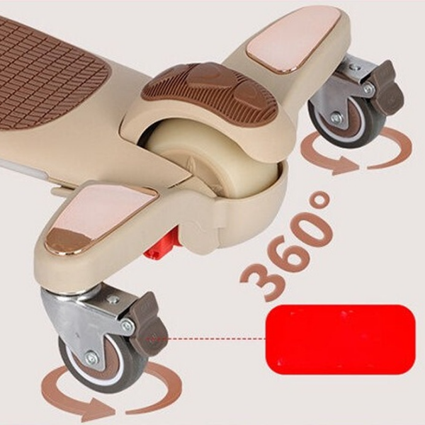 Trotinetă pentru copii cu trei roți ChiToys M7-4 (074001) Beige 1 an, 50 kg, Din PU photo 7