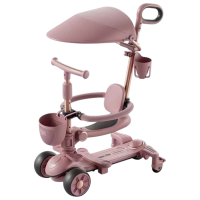 Trotinetă pentru copii cu trei roți RTM 8026 (78642) Pink 1 an, 50 kg, Din PU