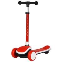 Trotinetă pentru copii cu trei roți RTM 8008 (41127) Red 3 ani, 50 kg, Din PU