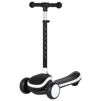 Trotinetă pentru copii cu trei roți RTM 8008 (53250) Black 3 ani, 50 kg, Din PU