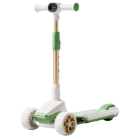Trotinetă pentru copii cu trei roți RTM 8106 (81063) Green , 50 kg, Din PU