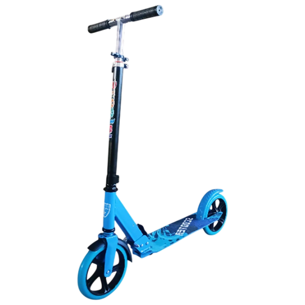 Trotinetă pentru copii cu două roți RTM 658 (16581) Blue , 100 kg, Din PU photo 1
