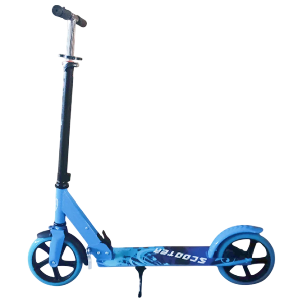 Trotinetă pentru copii cu două roți RTM 658 (16581) Blue , 100 kg, Din PU photo 2