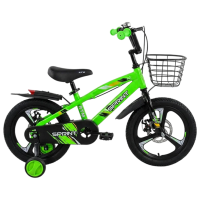 Bicicletă Richi Tichi GI-7/1 16" Green  Metal / Pentru copii