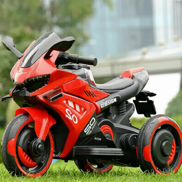 Детский мотоцикл Caider W8 Красный 3+ | 20 кг | 5 км/ч photo 3