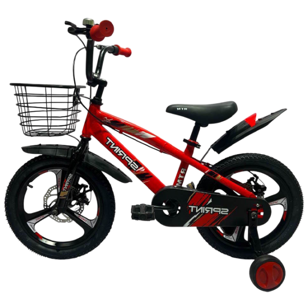 Bicicletă Richi Tichi GI-7/2 16" Red  Metal / Pentru copii photo 1