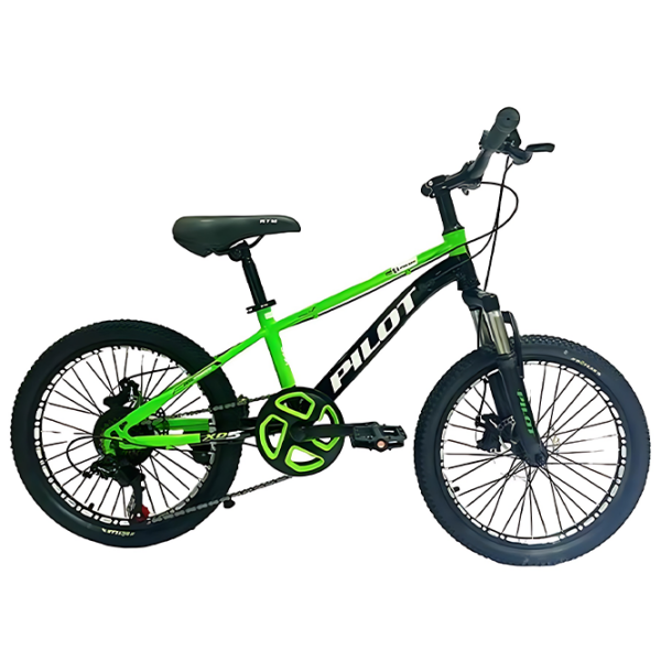 Bicicletă Richi Tichi GI-9/1 20" Green  Metal / Pentru copii photo 2