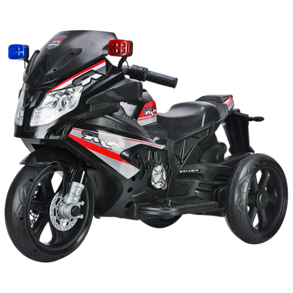 Детский мотоцикл Caider RT8188/3 Черный 3+ | 30 кг | 5 км/ч photo 1
