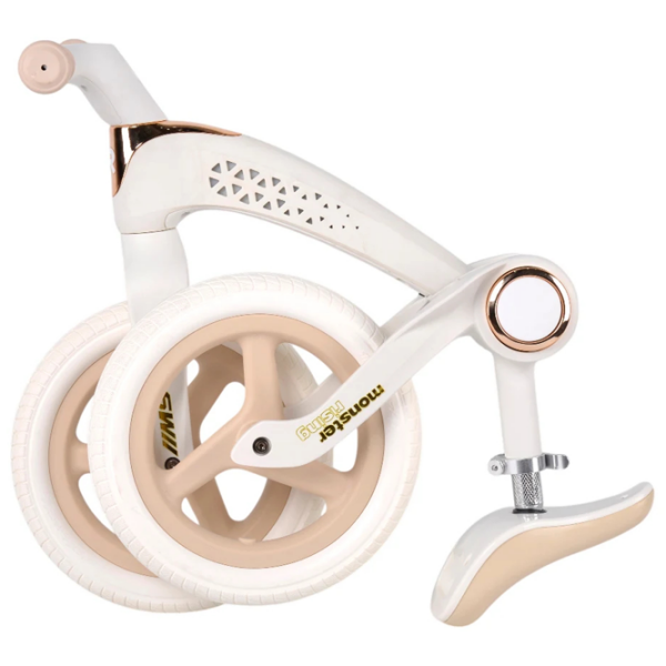 Bicicletă fără pedale Richi Tichi 817369 12" White  Plastic / Pentru copii photo 2