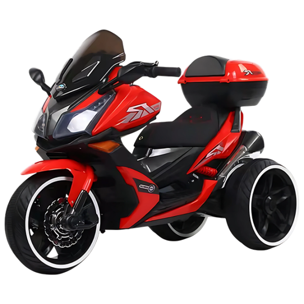 Детский мотоцикл Caider 550 Красный 3+ | 25 кг | 5 км/ч photo 1