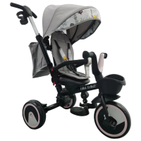 Triciclu Richi Tichi RTB56 Gray  Metal / Pentru copii