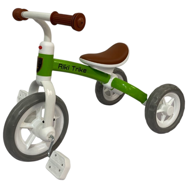 Triciclu Richi Tichi RTMM30/3 Green  Plastic / Pentru copii photo 1