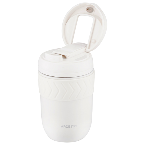 Cană termo Ardesto Cosy Travel Mug Beige 0.4l photo 3