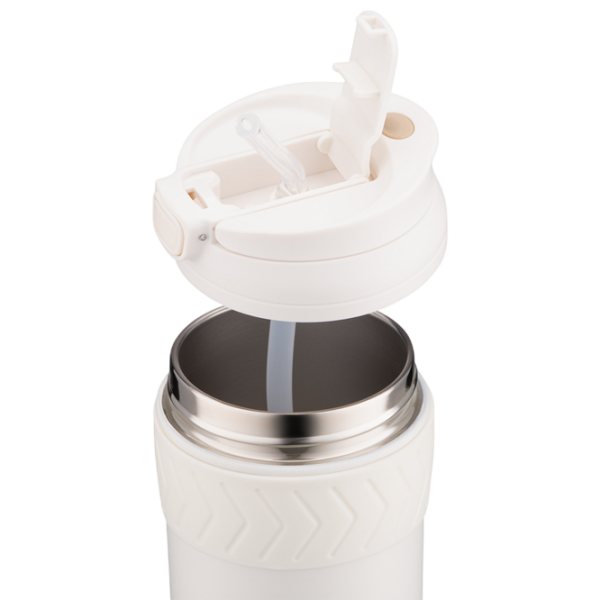 Cană termo Ardesto Cosy Travel Mug Beige 0.4l photo 5