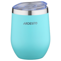 Cană termo Ardesto Compact Travel Mug Albastru deschis 0.35l
