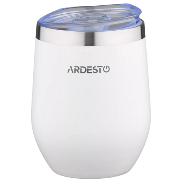 Cană termo Ardesto Compact Travel Mug White 0.35l photo 1