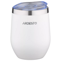 Cană termo Ardesto Compact Travel Mug White 0.35l