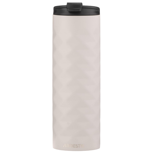 Cană termo Ardesto Bright City Thermal Mug Beige 0.4l photo 1