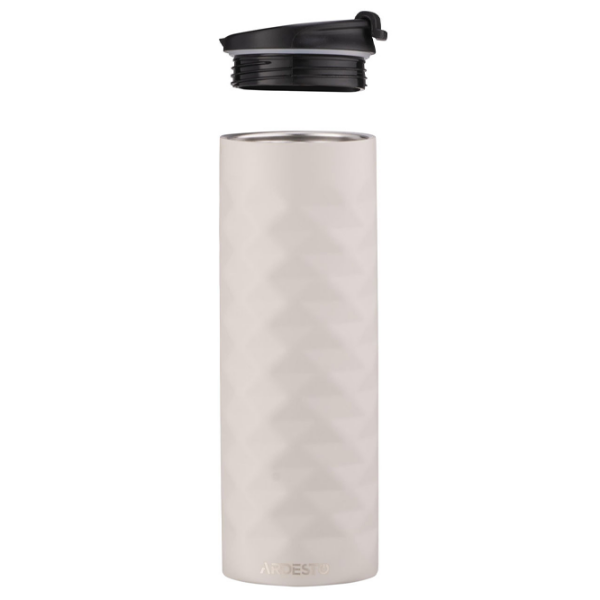 Cană termo Ardesto Bright City Thermal Mug Beige 0.4l photo 2