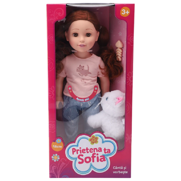 Păpușă HD Toys Sofia prietenoasă 522363 3+