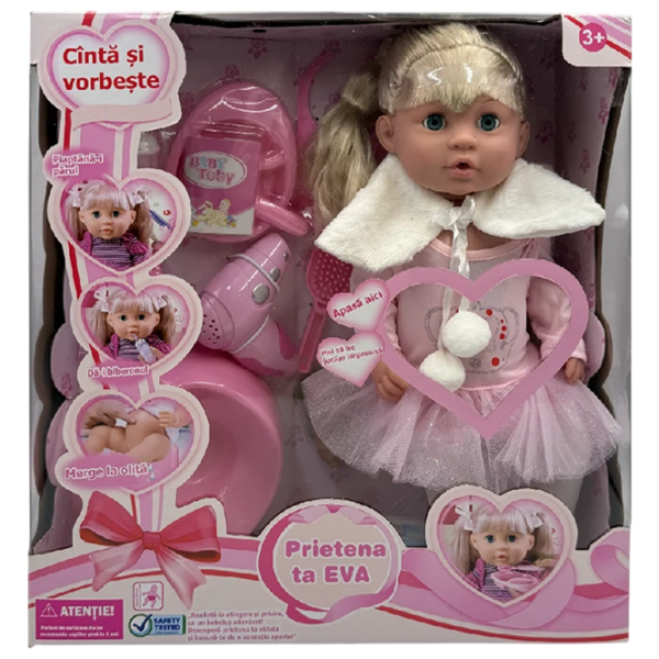 Păpușă HD Toys EVA 32454 3+