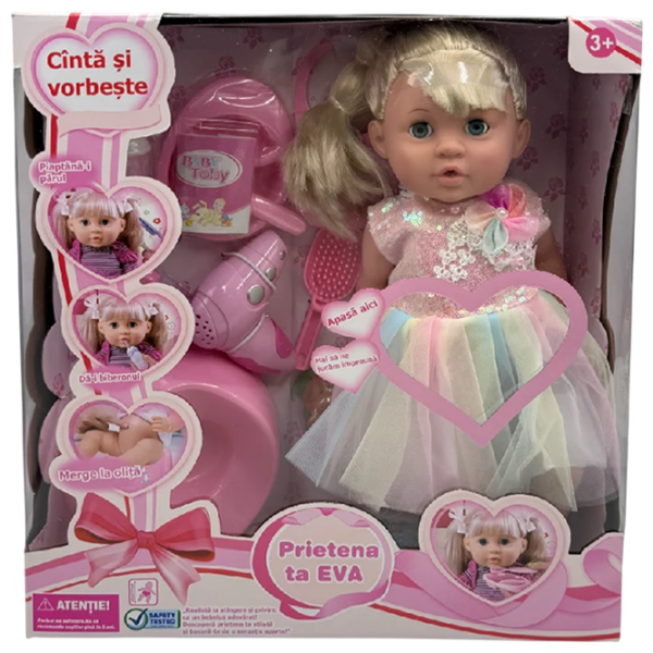 Păpușă HD Toys EVA 32461 3+