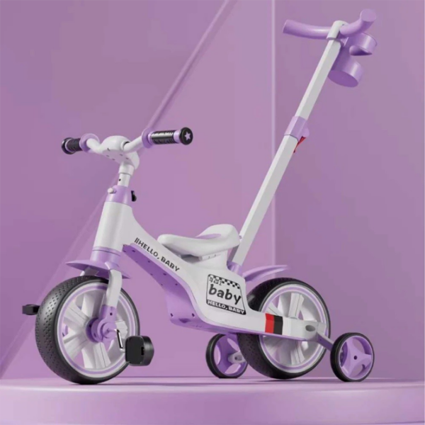 Triciclu Caider 402867 Purple  Plastic / Pentru copii photo 2