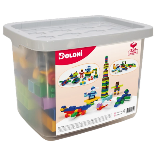 Constructor Doloni R31/38 Green Numărul de piese 252, 3+