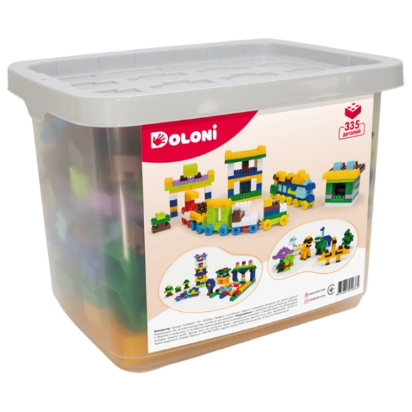 Constructor Doloni R31/40/41 Multicolor Numărul de piese 335, 3+