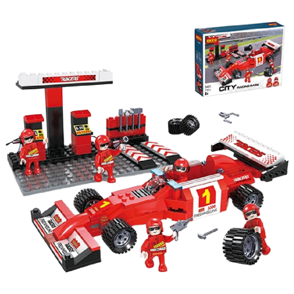 Конструктор HD Toys R8/9 Красный Количество деталей 266, 6+