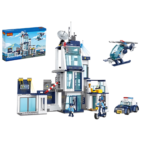 Constructor HD Toys R8/9/10 Blue Numărul de piese 649, 6+