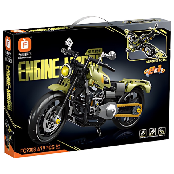 Конструктор HD Toys R8/1/2 Зеленый Количество деталей 479, 6+