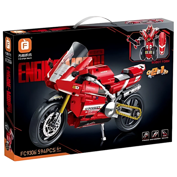 Конструктор HD Toys R7/24 Красный Количество деталей 594, 6+