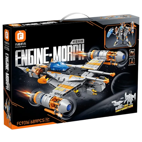 Конструктор HD Toys R7/23 Серый Количество деталей 689, 6+