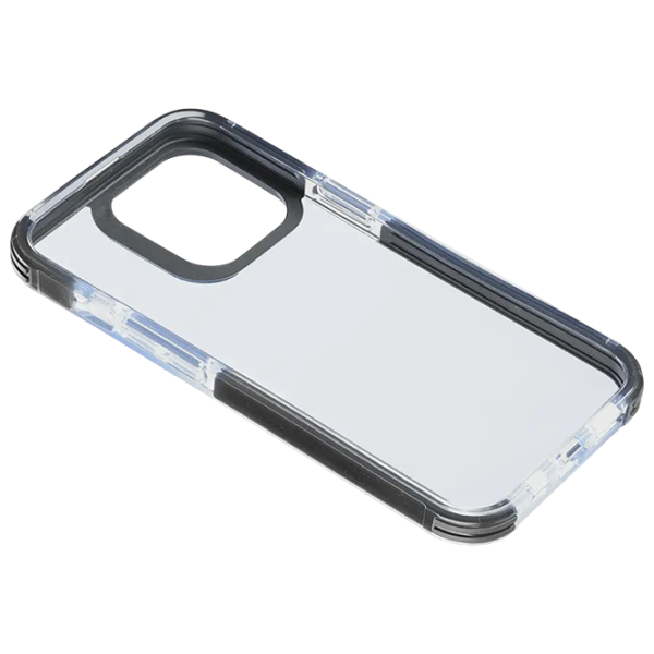 Чехол для смартфона Apple iPhone 14 (Tetra Case) Черный Прозрачный Cellularline, ТПУ, Back